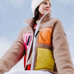 Rossignol Sous-vêtements Techniques Et Midlayers|Midlayers<Veste polaire femme JCC On Air Beige Mountain