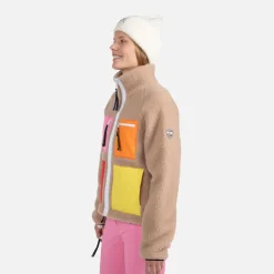 Rossignol Sous-vêtements Techniques Et Midlayers|Midlayers<Veste polaire femme JCC On Air Beige Mountain