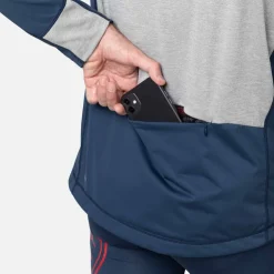 Rossignol Vestes De Ski De Fond|Sous-vêtements Techniques Et Midlayers<Veste Poursuite Homme Dark Navy