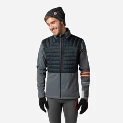 Rossignol Vestes De Ski De Fond|Sous-vêtements Techniques Et Midlayers<Veste Poursuite Warm homme Onyx Grey