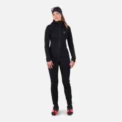 Rossignol Vestes De Ski De Fond|Vestes De Ski<Veste softshell &agrave; capuche femme Genetys Black