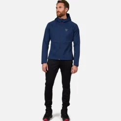Rossignol Vestes De Ski De Fond|Vestes De Ski Et Snowboard<Veste softshell &agrave; capuche homme Genetys Dark Navy