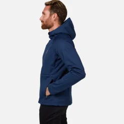 Rossignol Vestes De Ski De Fond|Vestes De Ski Et Snowboard<Veste softshell &agrave; capuche homme Genetys Dark Navy