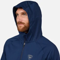 Rossignol Vestes De Ski De Fond|Vestes De Ski Et Snowboard<Veste softshell &agrave; capuche homme Genetys Dark Navy