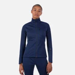 Rossignol Vestes De Ski De Fond|Vestes De Ski<Veste softshell femme Genetys Dark Navy