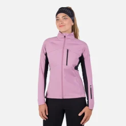 Rossignol Vestes De Ski De Fond|Vestes De Ski<Veste softshell femme Genetys Moonlite Mauve