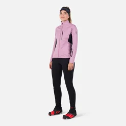 Rossignol Vestes De Ski De Fond|Vestes De Ski<Veste softshell femme Genetys Moonlite Mauve