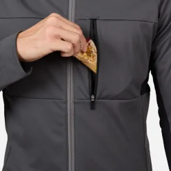 Rossignol Vestes De Ski De Fond|Vestes De Ski Et Snowboard<Veste softshell homme Genetys Onyx Grey