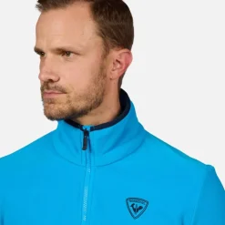Rossignol Sous-vêtements Techniques Et Midlayers|Sous-vêtements Techniques Et Midlayers<Veste zipp&eacute;e en polaire homme Strawpile Oversees