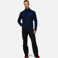 Rossignol Sous-vêtements Techniques Et Midlayers|Sous-vêtements Techniques Et Midlayers<Veste zipp&eacute;e en polaire homme Strawpile Dark Navy