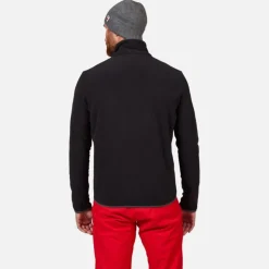 Rossignol Sous-vêtements Techniques Et Midlayers|Sous-vêtements Techniques Et Midlayers<Veste zipp&eacute;e en polaire homme Strawpile Black