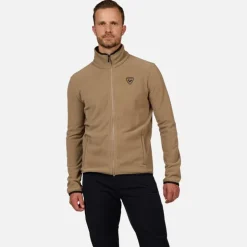 Rossignol Sous-vêtements Techniques Et Midlayers|Sous-vêtements Techniques Et Midlayers<Veste zipp&eacute;e en polaire homme Strawpile Dune