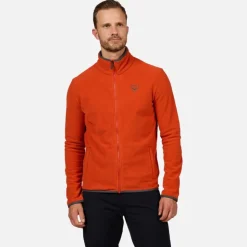 Rossignol Sous-vêtements Techniques Et Midlayers|Sous-vêtements Techniques Et Midlayers<Veste zipp&eacute;e en polaire homme Strawpile Tan