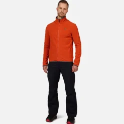Rossignol Sous-vêtements Techniques Et Midlayers|Sous-vêtements Techniques Et Midlayers<Veste zipp&eacute;e en polaire homme Strawpile Tan