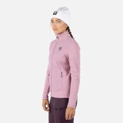 Rossignol Sous-vêtements Techniques Et Midlayers|Sous-vêtements Techniques Et Midlayers<Veste zipp&eacute;e femme Classique Hybrid Moonlite Mauve