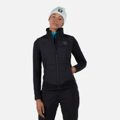 Rossignol Sous-vêtements Techniques Et Midlayers|Sous-vêtements Techniques Et Midlayers<Veste zipp&eacute;e femme Classique Hybrid Black