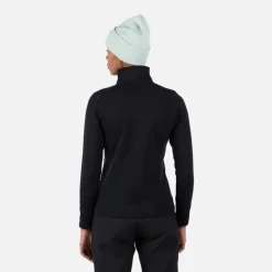 Rossignol Sous-vêtements Techniques Et Midlayers|Sous-vêtements Techniques Et Midlayers<Veste zipp&eacute;e femme Classique Hybrid Black