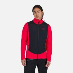 Rossignol Sous-vêtements Techniques Et Midlayers|Sous-vêtements Techniques Et Midlayers<Veste zipp&eacute;e homme Classique Hybrid Sports Red
