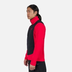 Rossignol Sous-vêtements Techniques Et Midlayers|Sous-vêtements Techniques Et Midlayers<Veste zipp&eacute;e homme Classique Hybrid Sports Red