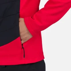 Rossignol Sous-vêtements Techniques Et Midlayers|Sous-vêtements Techniques Et Midlayers<Veste zipp&eacute;e homme Classique Hybrid Sports Red