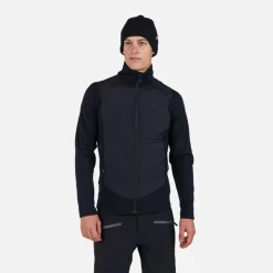 Rossignol Sous-vêtements Techniques Et Midlayers|Sous-vêtements Techniques Et Midlayers<Veste zipp&eacute;e homme Classique Hybrid Black