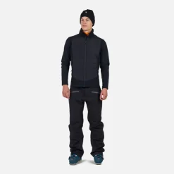 Rossignol Sous-vêtements Techniques Et Midlayers|Sous-vêtements Techniques Et Midlayers<Veste zipp&eacute;e homme Classique Hybrid Black