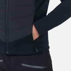 Rossignol Sous-vêtements Techniques Et Midlayers|Sous-vêtements Techniques Et Midlayers<Veste zipp&eacute;e homme Classique Hybrid Black