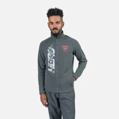 Rossignol Sous-vêtements Techniques Et Midlayers|Freeride<Veste zipp&eacute;e homme Hero Classique Clim Onyx Grey